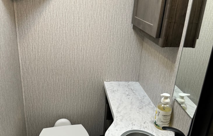 bathroom separate from shower