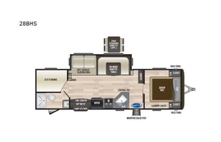 2019 KEYSTONE HIDEOUT BUNKHOUSE