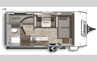 Bertha the Bunkhouse *Sleeps 5, LIGHTWEIGHT*