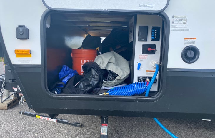 Large through space for extra storage