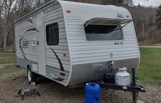 Easy towing Jayco Jay Flight Swift