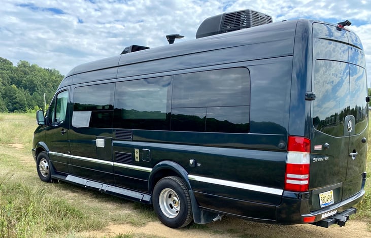 All the shoreline attachments are easily accessible as well as the diesel tank on the driver’s side