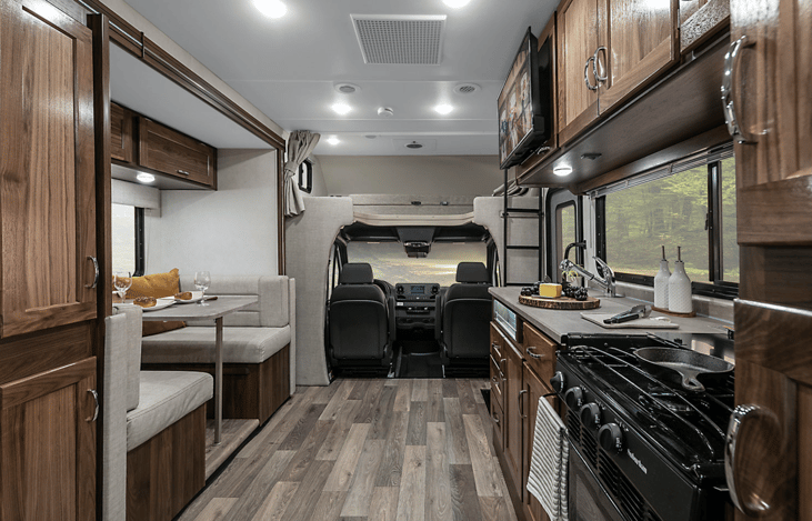 2020 Winnebago 24F exterior -Interior of vehicle.