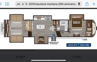 2019 Keystone RV Montana 3931FB