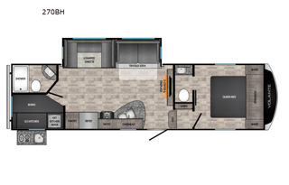 Delivery Only - Super clean and bright 5th wheel