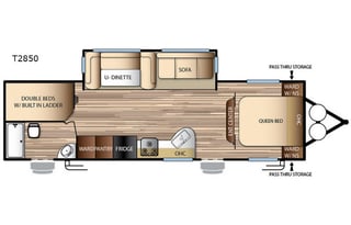 2018 Forest River RV EVO T2850