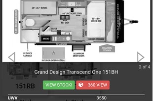 Family & Pet Friendly 19' Travel Trailer (2025)