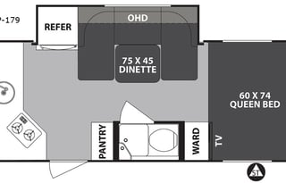 2019 Forest River RV R Pod RP-179