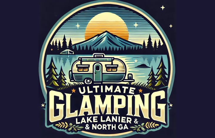 Ultimate Glamping Delivered to Lake Lanier and within 150 miles, which includes the mountains of Georgia, North Carolina, South Carolina, Tennessee, & Alabama