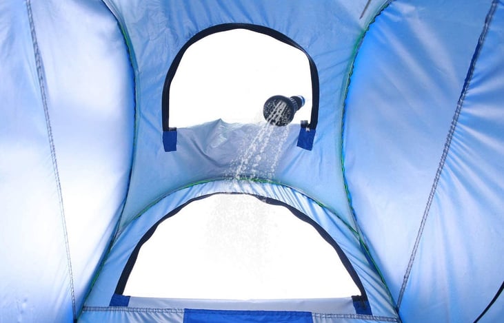 ADD-ON Pop-Up Privacy Tent for Showering & Changing Clothes