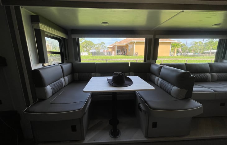 Dining room bar will also convert into a twin size bed