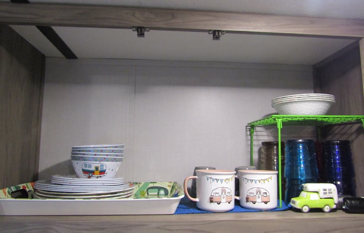 Dishes included with rental