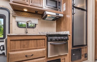 Small class C with dinette and queen bed - unit 2