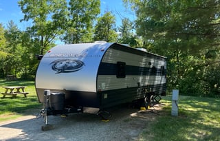 ToyHauler 2021 FR Cherokee Grey Wolf 26RR