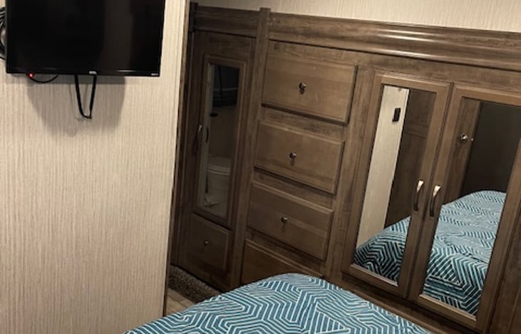 Master bedroom storage