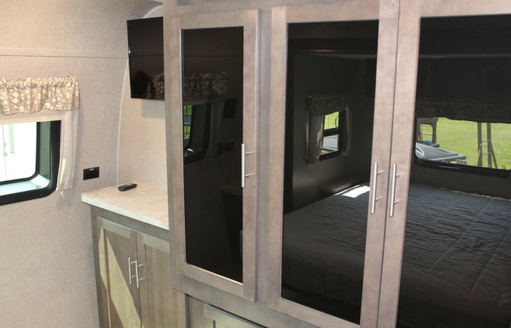 Master Bedroom TV & Wardrobe