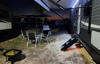 Sunset Haven: Cozy Camper by the Coast