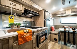 Small Outside HUGE inside! GeoPro Bunks with slide