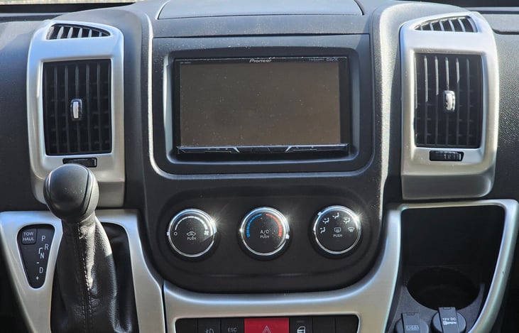 In-dash Apple Car Play and Android Auto (USB-A cable required). Bluetooth audio & back-up camera.