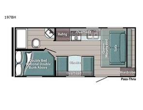 Gulf Stream RV Ameri-Lite Super Lite 197BH