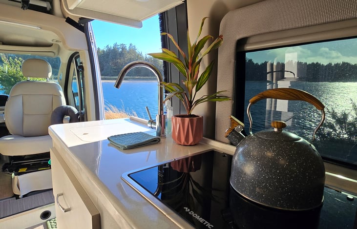 Tea/Coffee with a view.