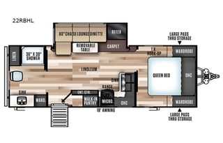 Nice and Ready to camp - with large bathroom!