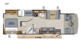 10-Person Jayco Redhawk 31F Vacation