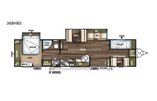 2019 Forest river bunk house Wildwood