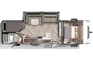 2021 Forest River RV Wildwood X-Lite 263BHXL