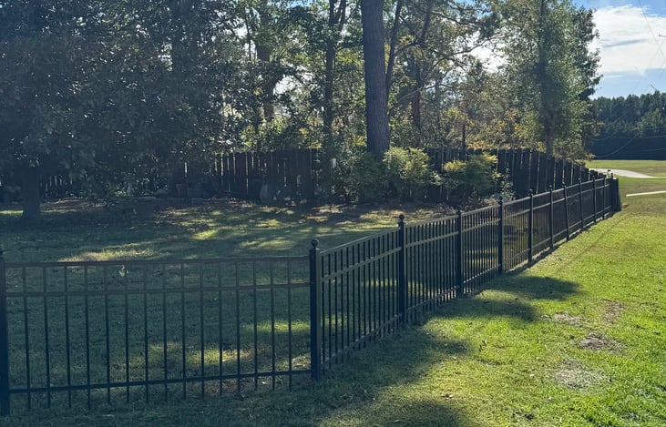 front fence for safety