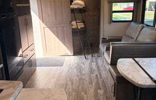 Rent our families luxury camper with bunkhouse!