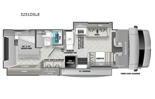 2023 Forest River RV Forester LE 3251DSLE Ford