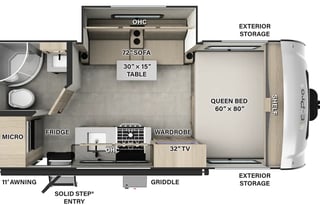 2025 Forest River RV Flagstaff E-Pro E19FBS