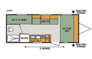 Family Friendly Tiny Bunkhouse