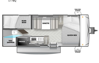 2022 Forest River RV EVO Select 177BQ
