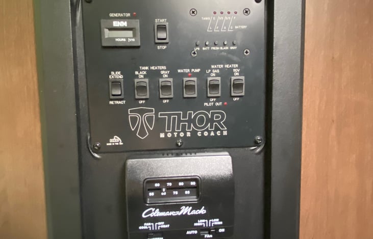 Easy to use control panel