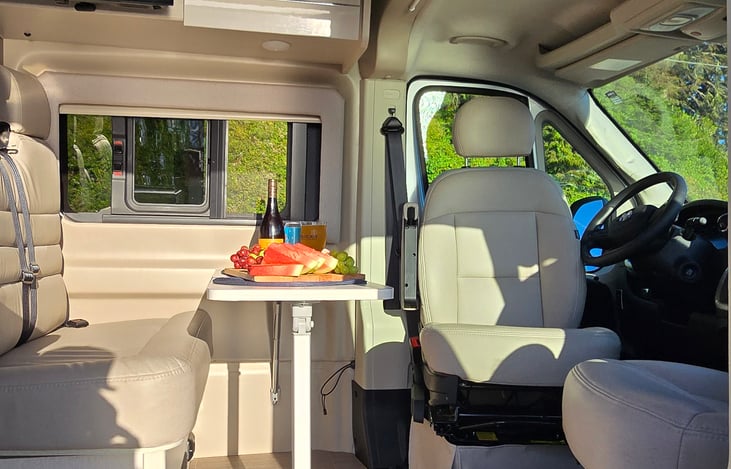 Socialize or play a board game in the dinning area.