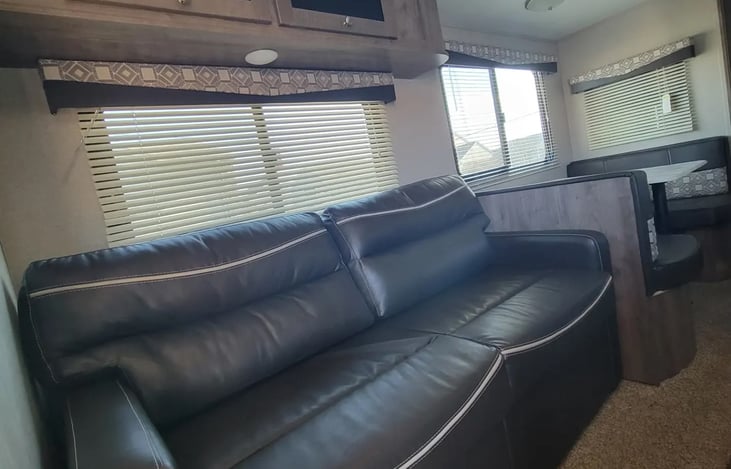 Sofa that turns into a bed