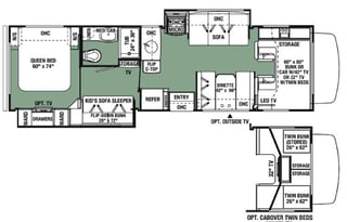 Adventure Ready RV | Sleeps 10 | Backup+Side Cams|
