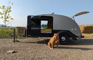 The Jackalope - Well-Stocked Teardrop Trailer