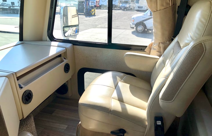 RV - passenger seat