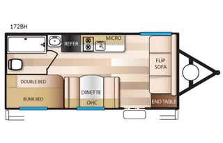 2017 Forest River Salem Cruise Lite 176BH