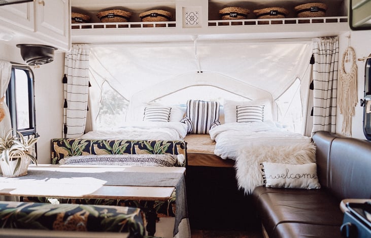 Queen size bed or two kid size beds