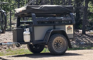 The Roam Wagon - Overland Trailer w/ 4 Person RTT