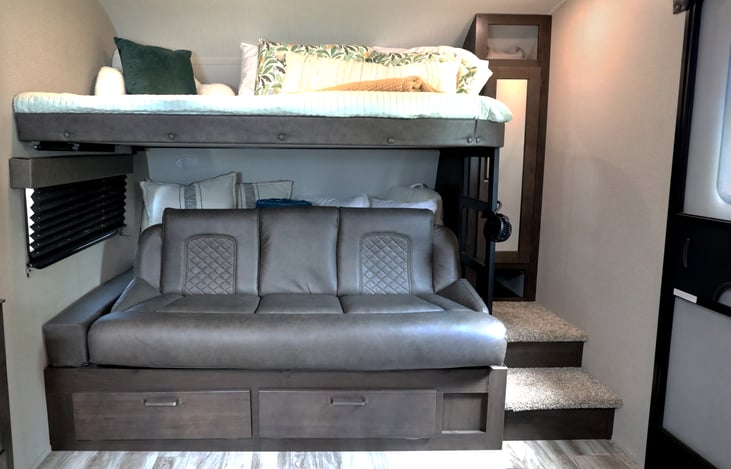 Experience "Loyal" with our 2022 Grand Design Transcend Xplor 251BH located near Table Rock Lake near Branson Missouri and Lake Of The Ozarks. Thank you from us at StoneMountainRVs(dot)com