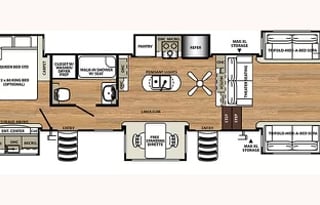 2019 Forest River RV Sierra 379FLOK