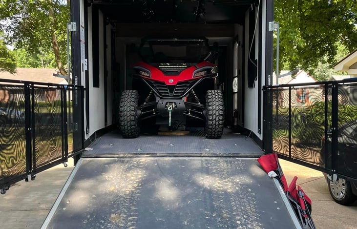 Holding our SxS with no problems!