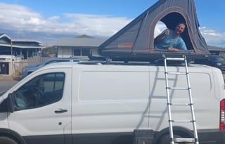 2016 Upgraded Conv Camper Van Ford +NEWCamper Top