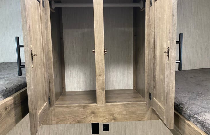 Bunkhouse closet