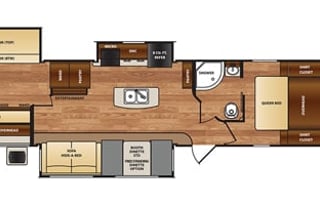 2017 Forest River RV Wildcat 343BIK